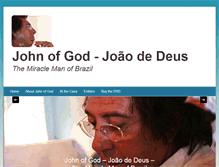Tablet Screenshot of johnofgod.com